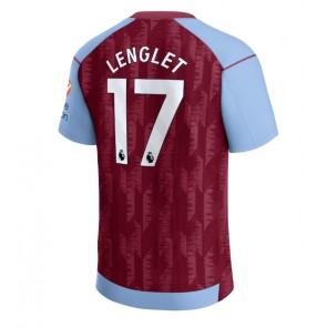 Aston Villa Clement Lenglet #17 Hemmatröja 2023-24 Kortärmad